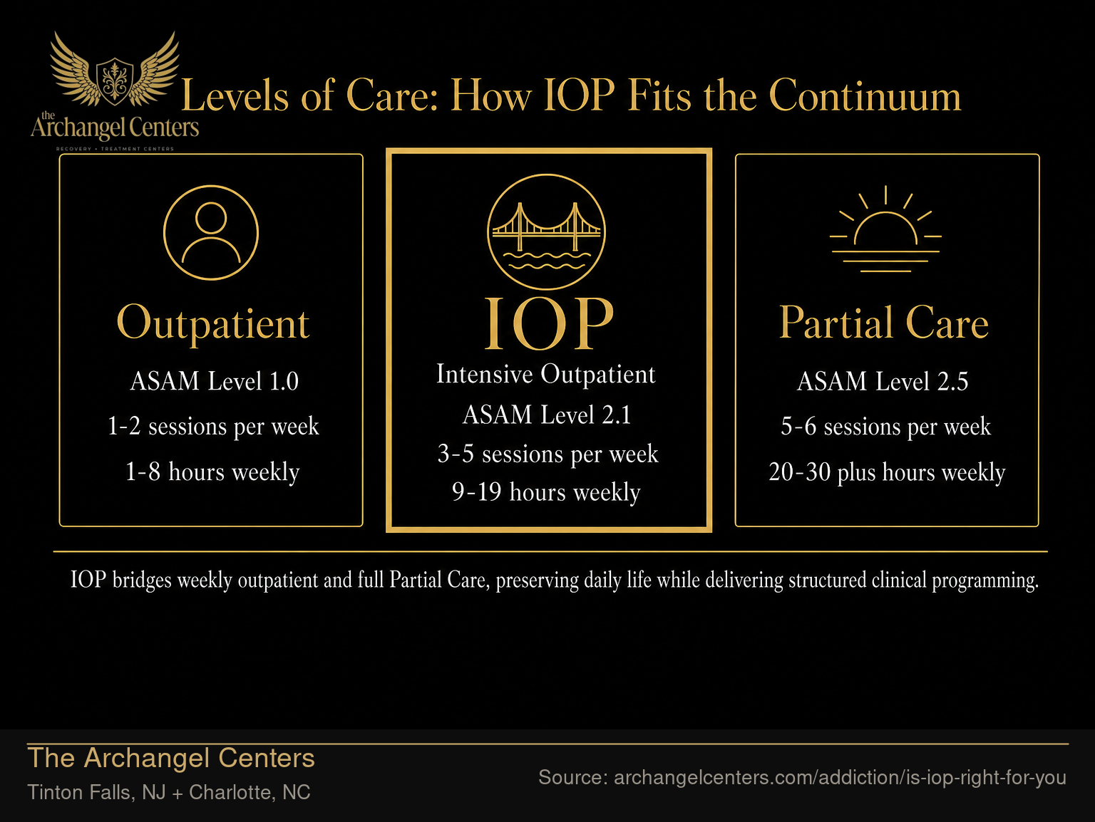 Levels of Care: How IOP Fits the Continuum