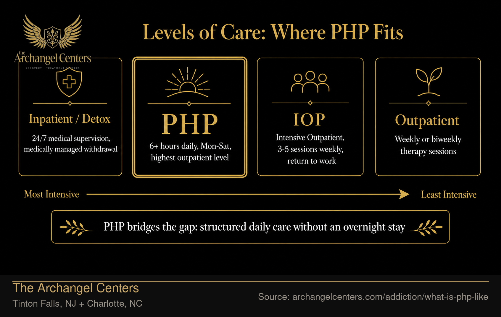 Levels of Care: Where PHP Fits
