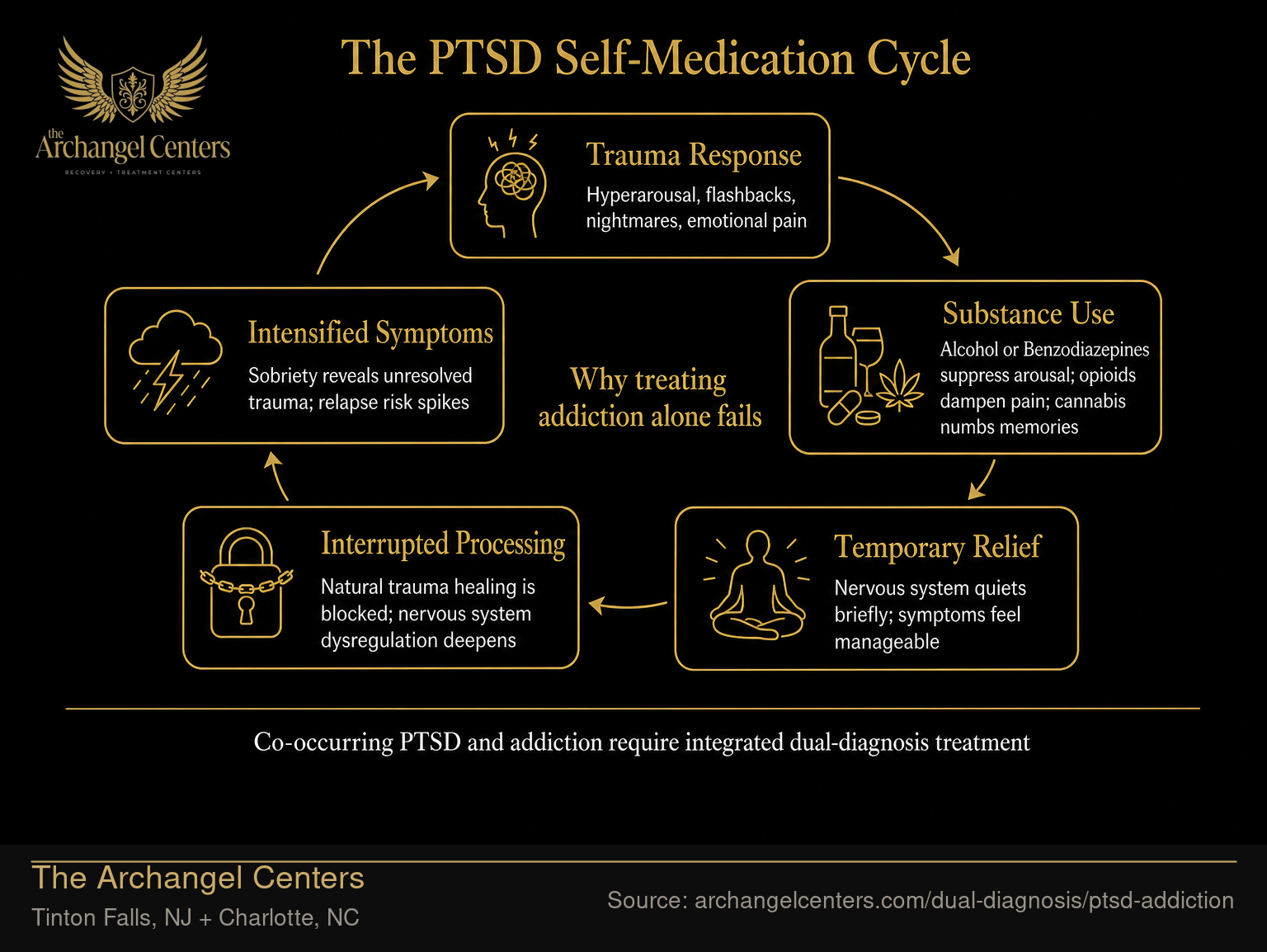 The PTSD Self-Medication Cycle