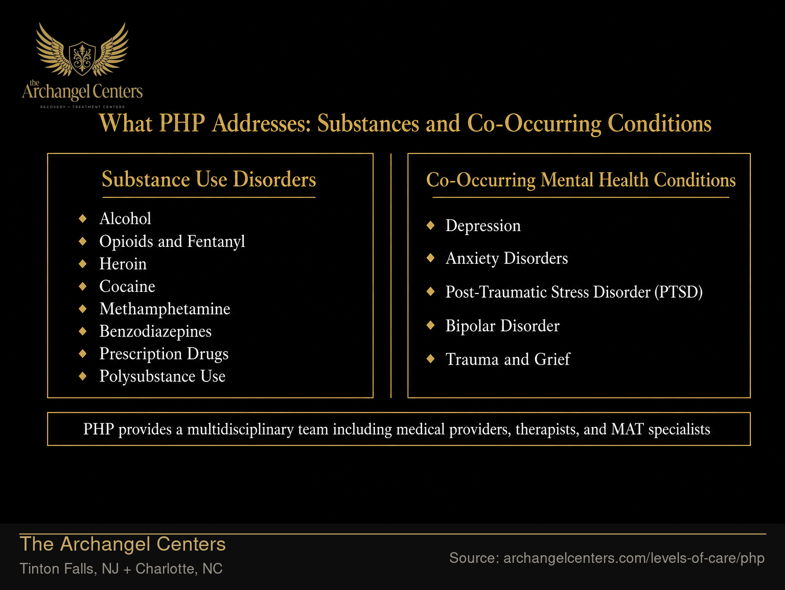 What PHP Addresses: Substances and Co-Occurring Conditions